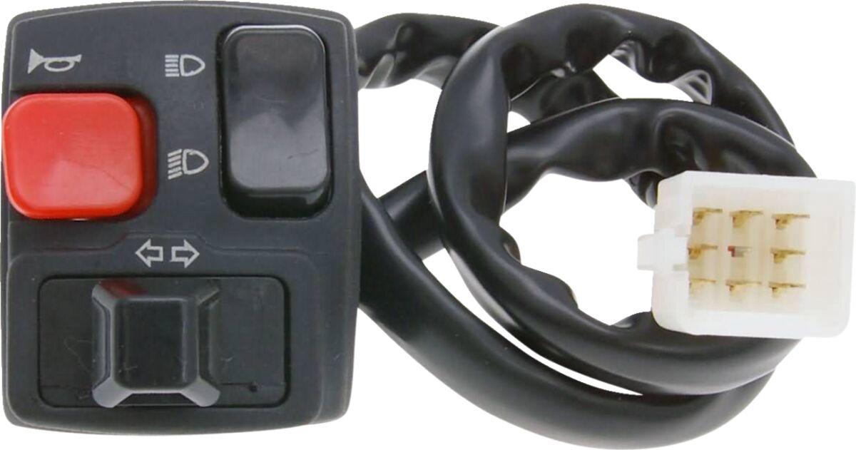 34412 - 101 Octane Switch Assembly For Gilera RCR 50 2006-2020 - Black