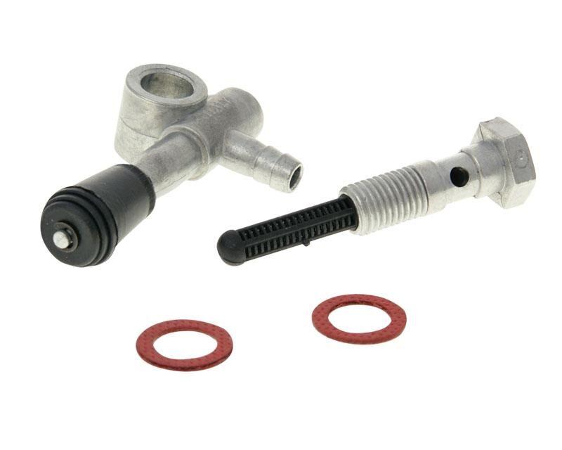 28980 - 101 Octane Fuel Tap For MBK CF 51 50 1986-1988 - Black/Zinc