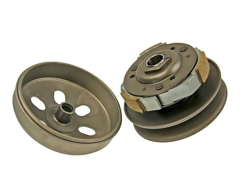 101 Octane Gray Gy14208 - Clutch Pulley Assembly For Kymco Agility 125 2005-2010 - Grey