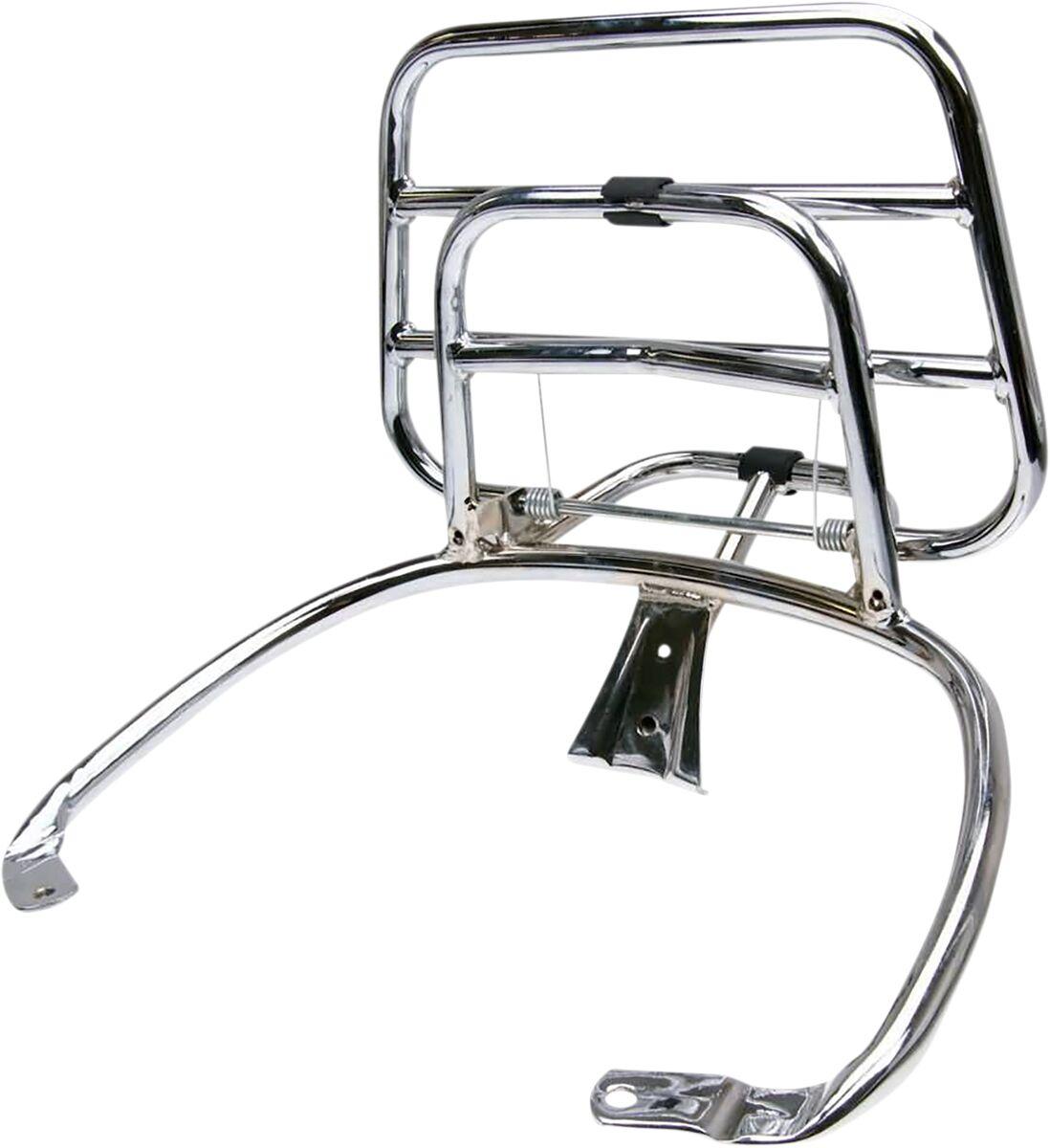 101 Octane Chrome 34393 - Rear Folding Luggage Rack For Vespa Elettrica 2018-2022
