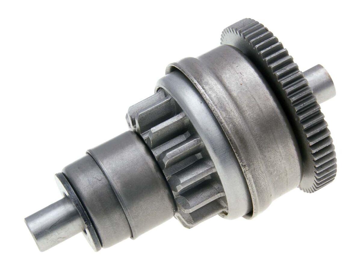 IP36614 - 101 Octane Starter Bendix Gear For Derbi Atlantis 100 2004-2006 - Stainless Steel