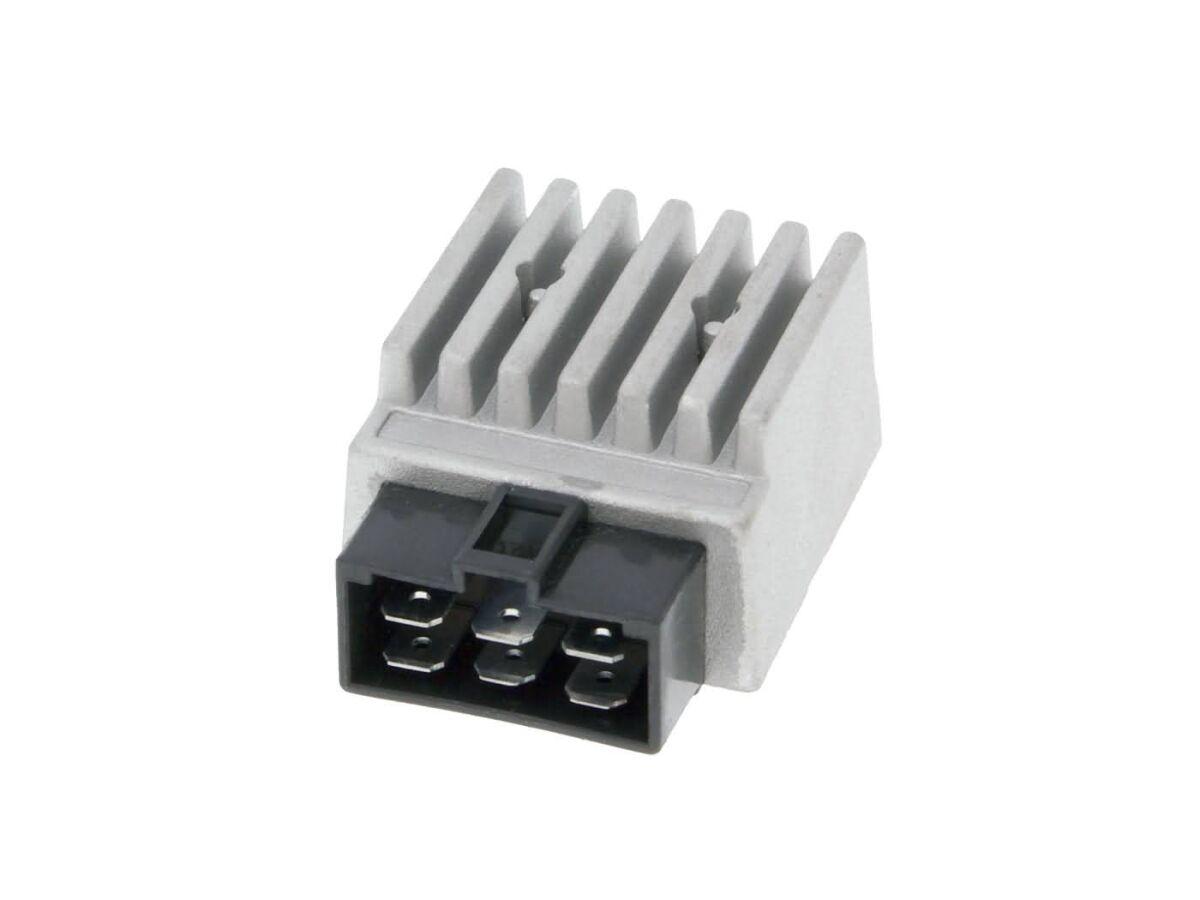 IP32337 - 101 Octane Rectifier/Regulator For Derbi GPR 50 NUDE 2004-2008 - Black/Silver