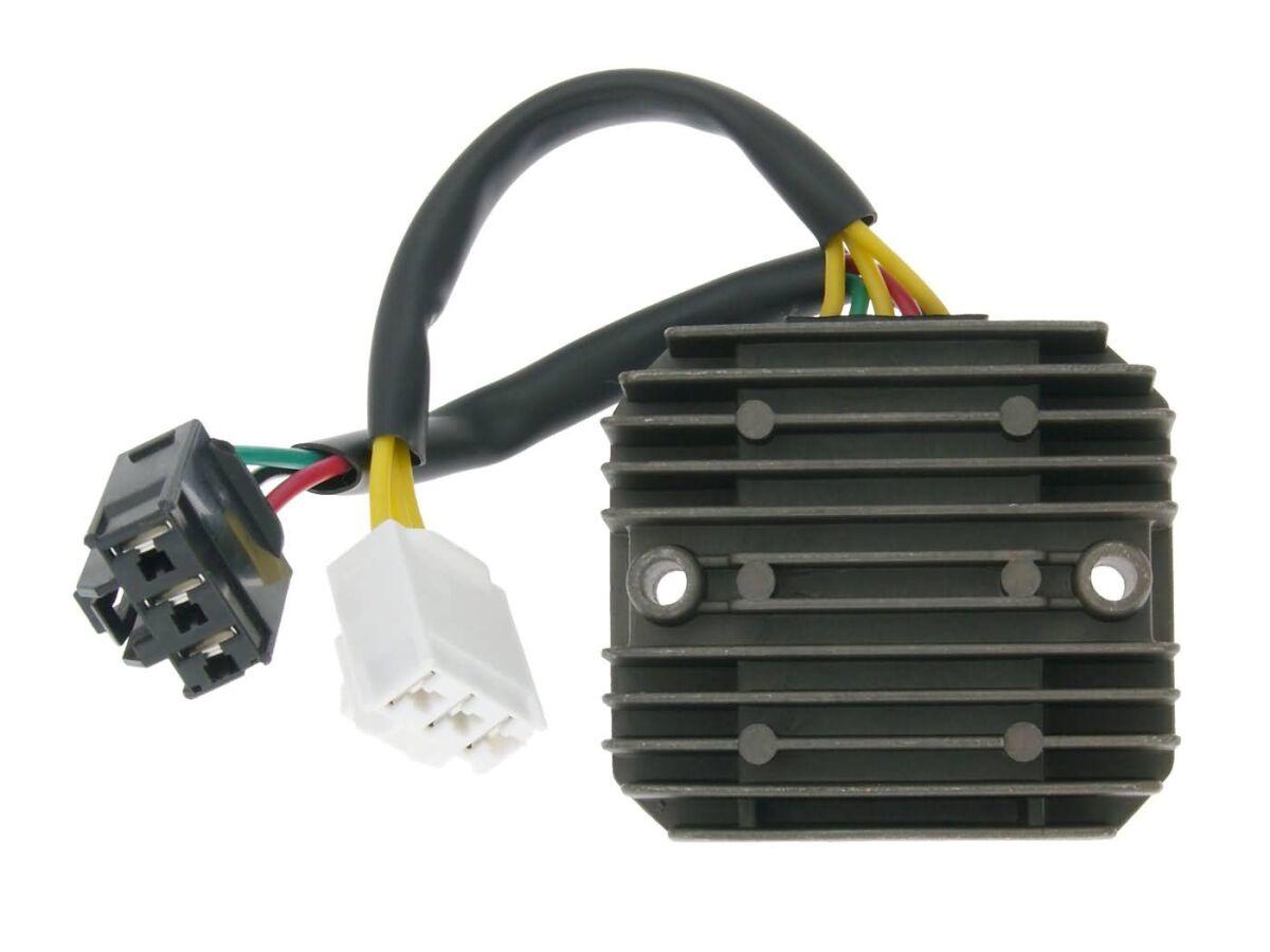 IP32334 - 101 Octane Rectifier/Regulator For Honda PS 125 I 2007-2012 - Black/Silver