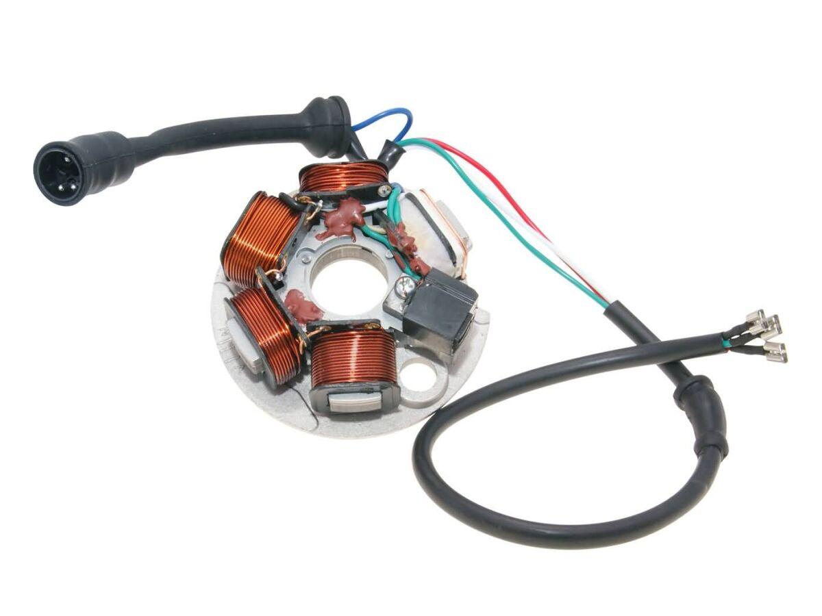 101 Octane Natural Ip35648 - Alternator Stator For Vespa Pk 125 1982-1985