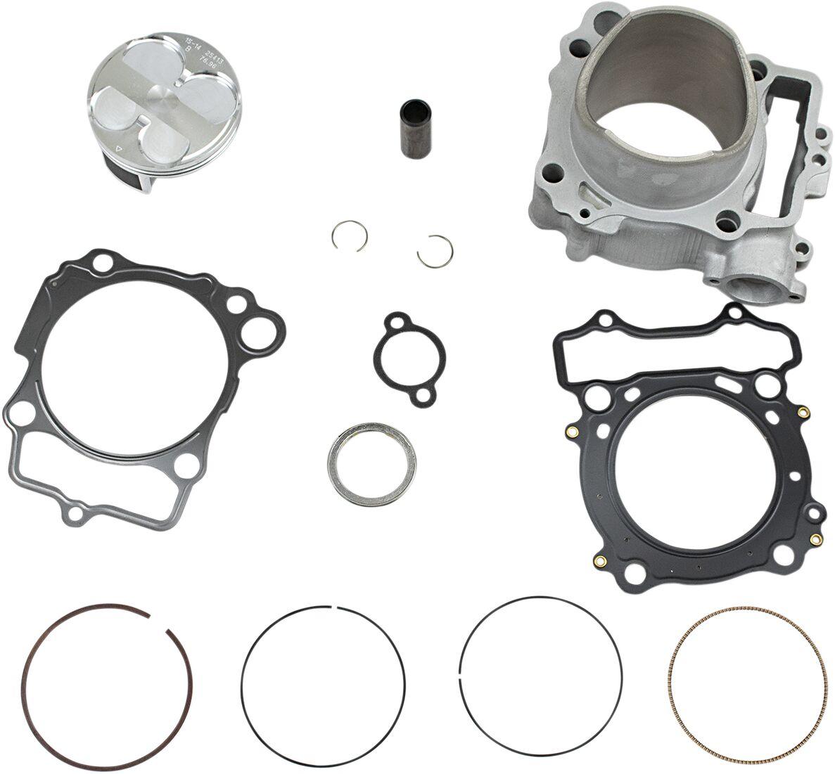20010-K02 - Cylinder Works Standard Bore Cylinder Kit For Yamaha WRF250 2018-2019 - Grey