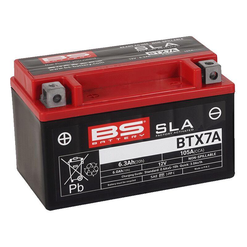 Bs Battery Black 300672 - Sla Agm Battery For Kymco Agility 125 2006-2016