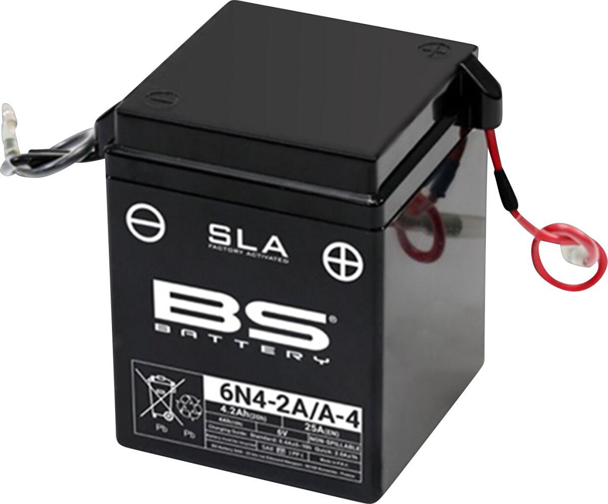 Bs Battery Black/White 300916 - Sla Agm Battery For Suzuki A 100 1976