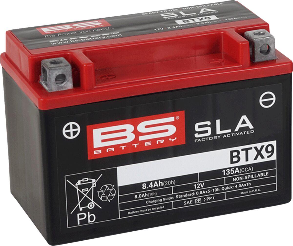 Bs Battery Black 300674 - Sla Agm Battery For Arctic Cat Textron 150 2X4