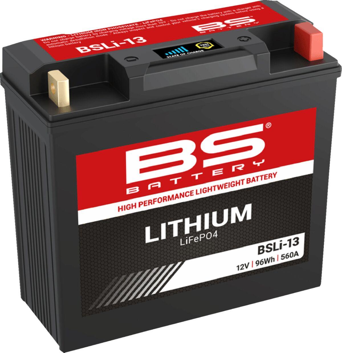 Bs Battery Black 360113 - Lithium Lifepo4 Battery For Bmw K 1100 Lt 1990-1998