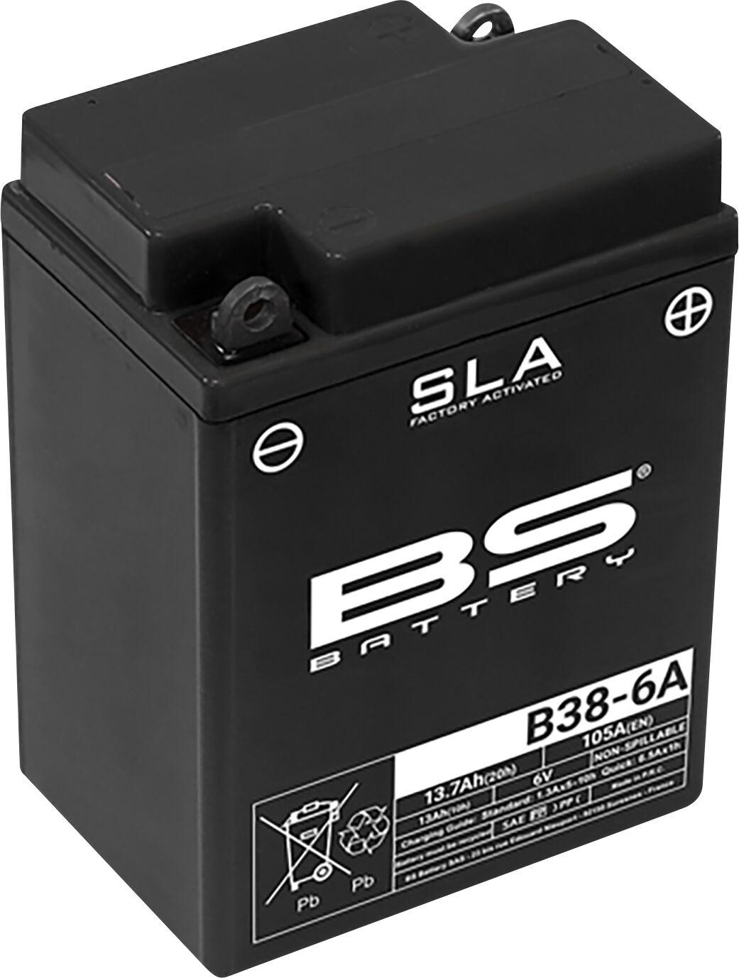 Bs Battery Black 300919 - Sla Agm Battery For Ducati Mark Iii 250 1973-1974