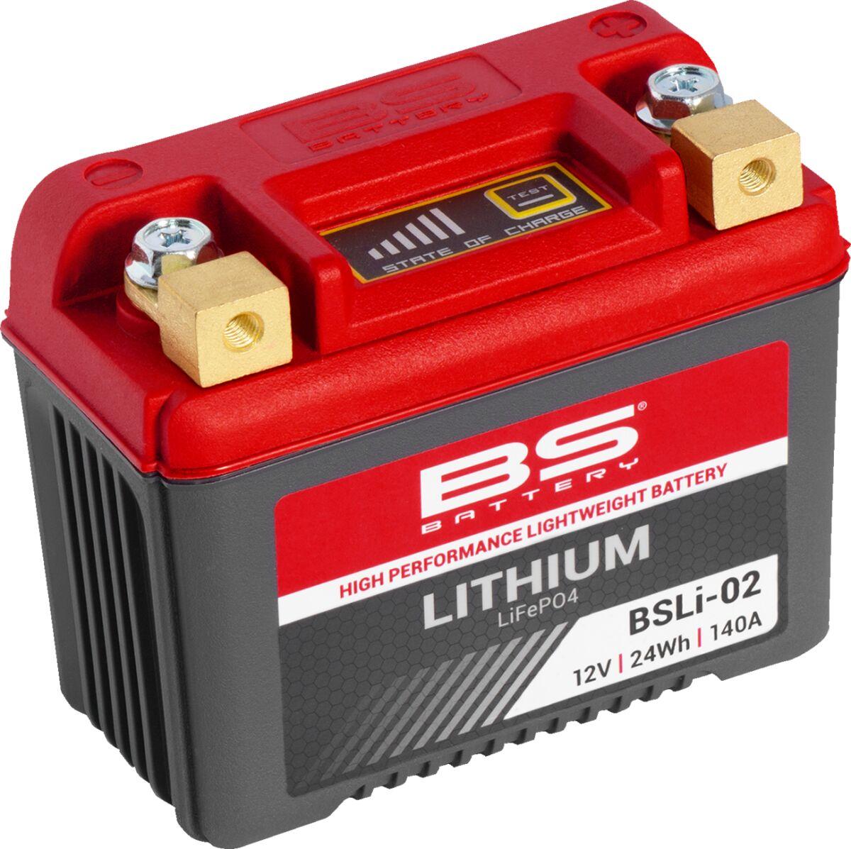 Bs Battery Black 360102 - Lithium Lifepo4 Battery For Zontes 310 R 2020
