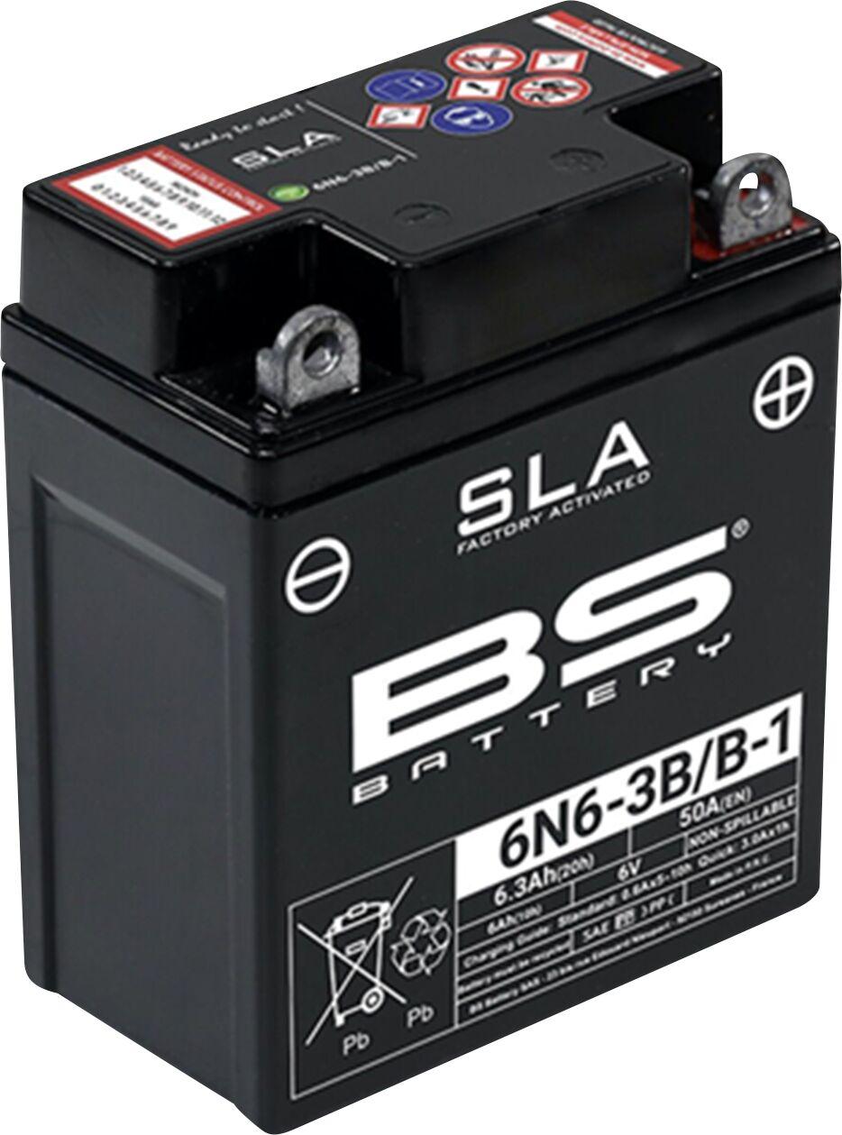Bs Battery Black 300917 - Sla Agm Battery For Honda Cb 125 B 1976-1977