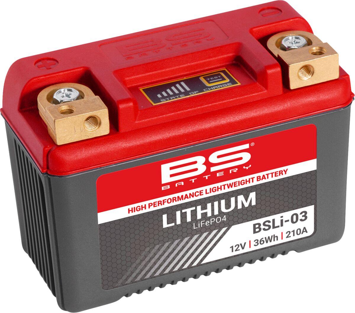 Bs Battery Black 360103 - Lithium Lifepo4 Battery For Arctic Cat Textron 150 2X4