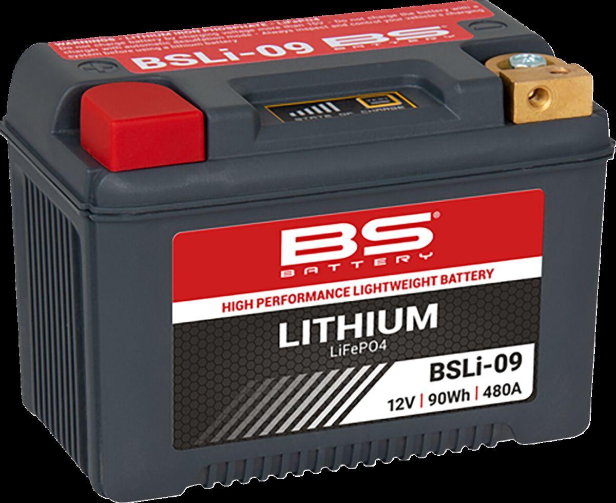 Bs Battery Black 360119 - Lithium Lifepo4 Battery For Moto Morini 9 1/2 1200 2006-2010