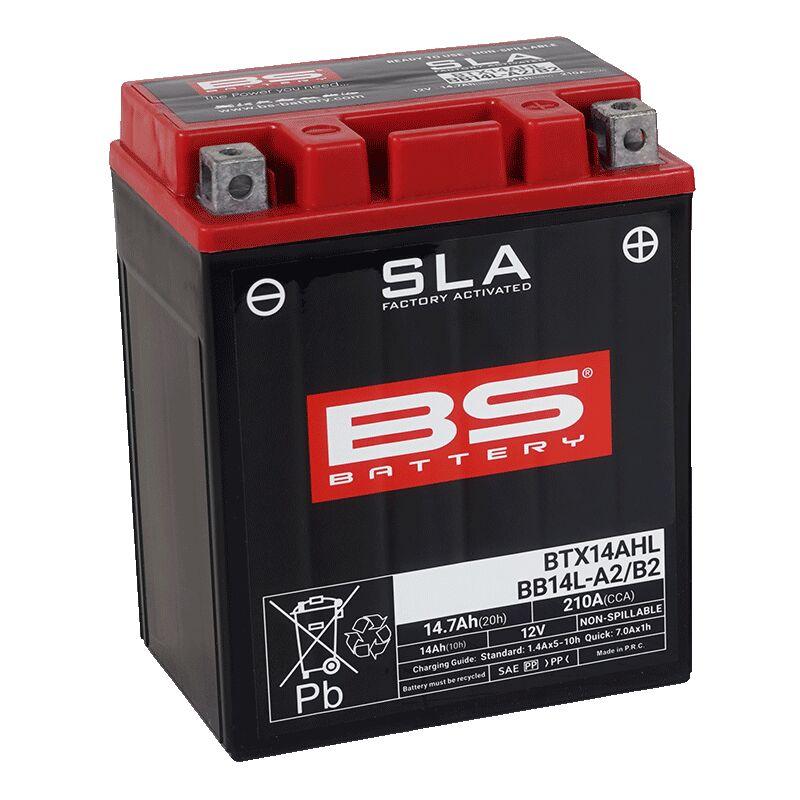 Bs Battery Black 300759 - Sla Agm Battery For Arctic Cat Textron 250 2X4