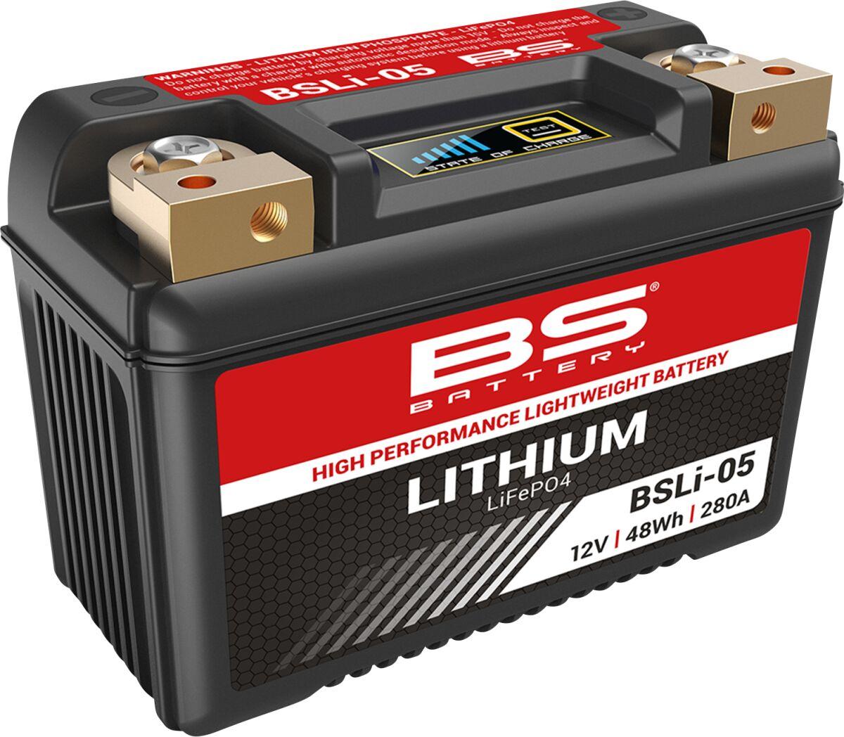 Bs Battery Black 360105 - Lithium Lifepo4 Battery For Arctic Cat Textron 250 2X4
