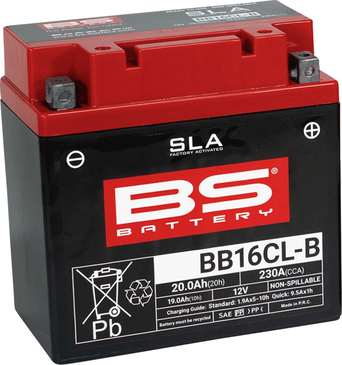 Bs Battery Black 300771 - Sla Agm Battery For John Deere 295S 1974
