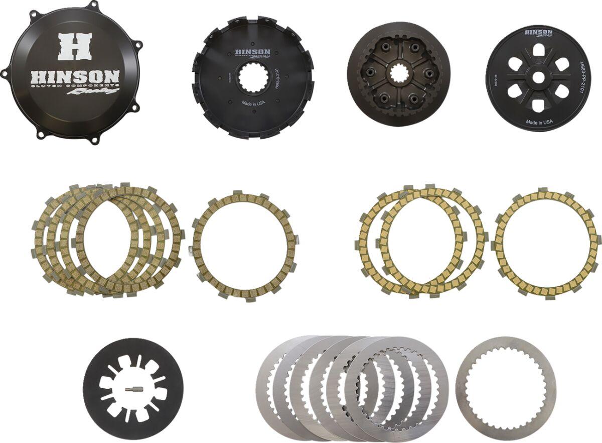 HC663-2101 - Hinson Billetproof Clutch Kit For Kawasaki KX450 2021-2025