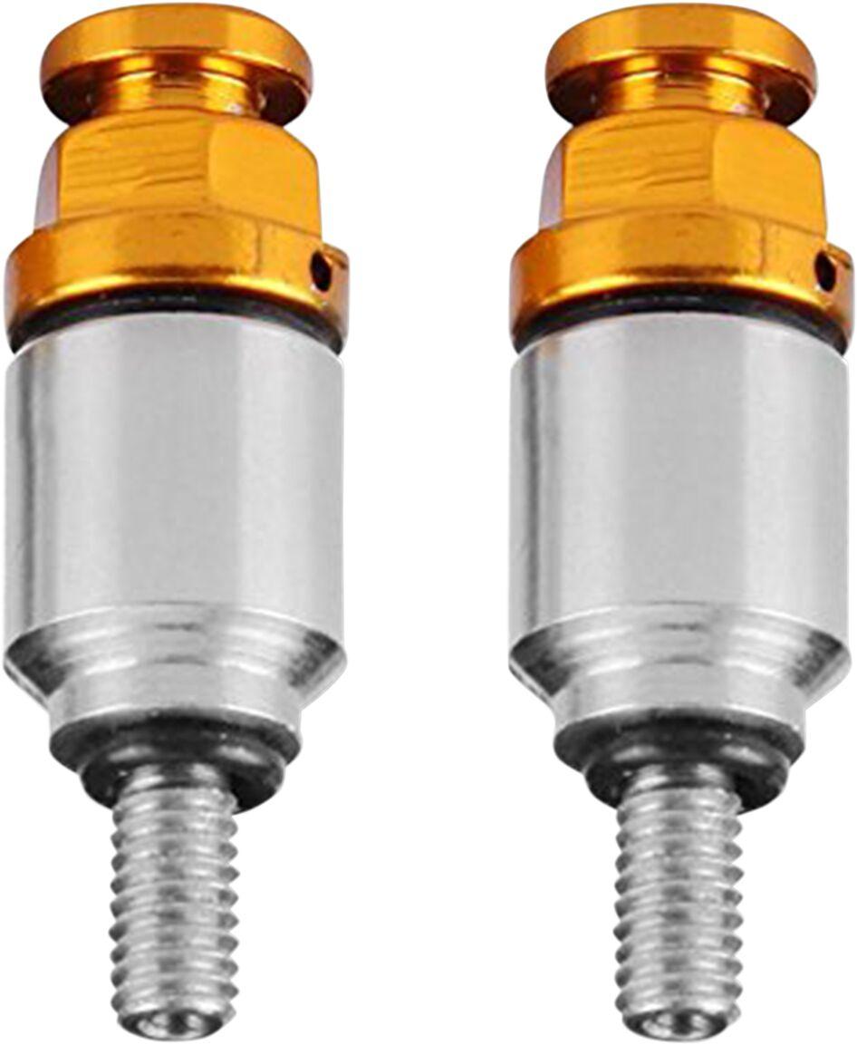 BVS-5MMGD - KSX Fork Air Bleeders For Showa/KYB Forks - Gold/Silver