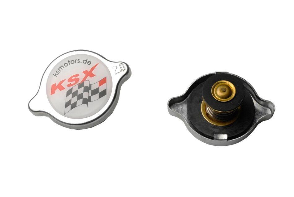 KD20BAR - KSX Radiator Cap For KTM EXC125 2008-2016 - Silver