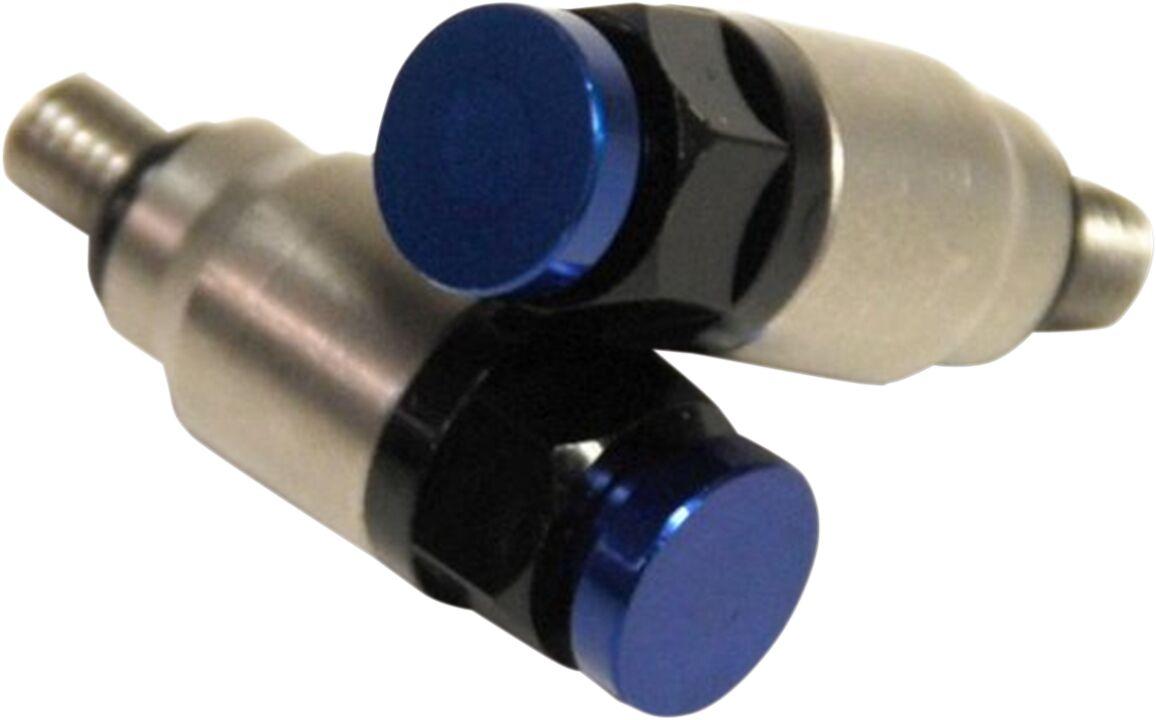 BVS-5MMB - KSX Fork Air Bleeders For Showa/KYB Forks - Blue/Silver
