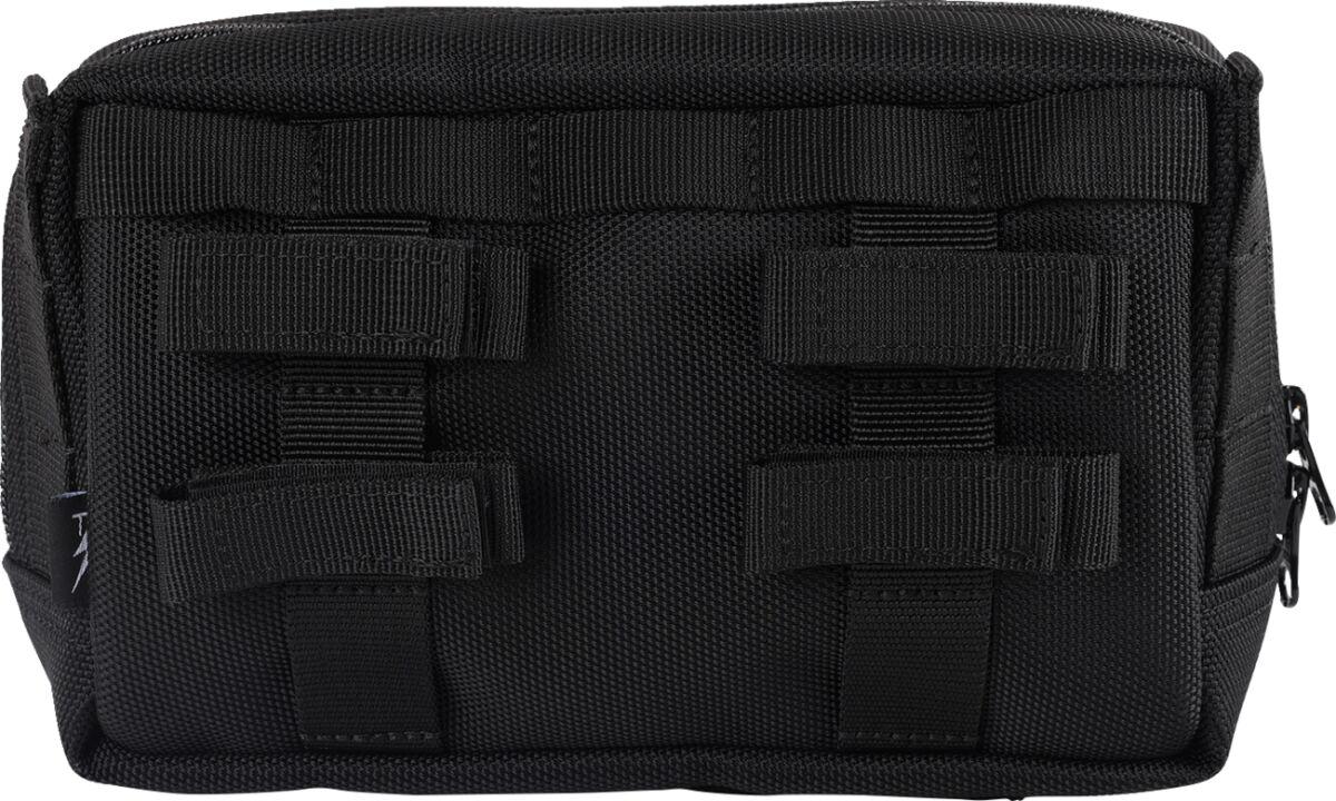 Thrashin Supply Co Black Thb-0003 - Handlebar Plus Bag - 12.5Cm (5") X 22.9Cm (9") X 10 Cm (4")