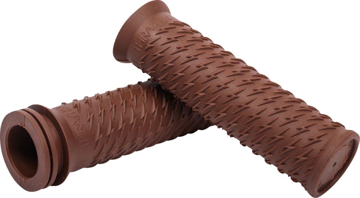Thrashin Supply Co Brown Tsc-2708-5 - Bolt Grips For 1" Bars