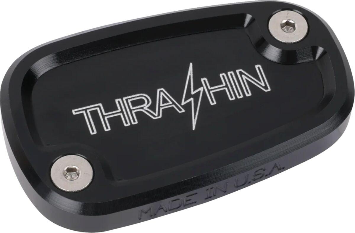 TSC-3177-4 - Thrashin Supply Co Brake Reservoir Cap For Harley Davidson FLDE 1750 2018-2020 Rear - Black