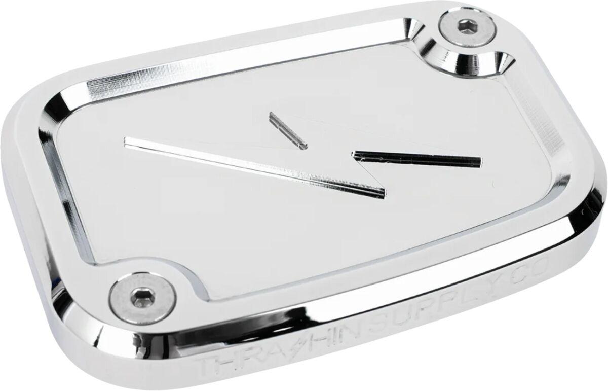 TSC-3176-3 - Thrashin Supply Co Brake Master Cylinder Cover For Harley Davidson FLDE 1750 ABS 2018-2020 - Silver