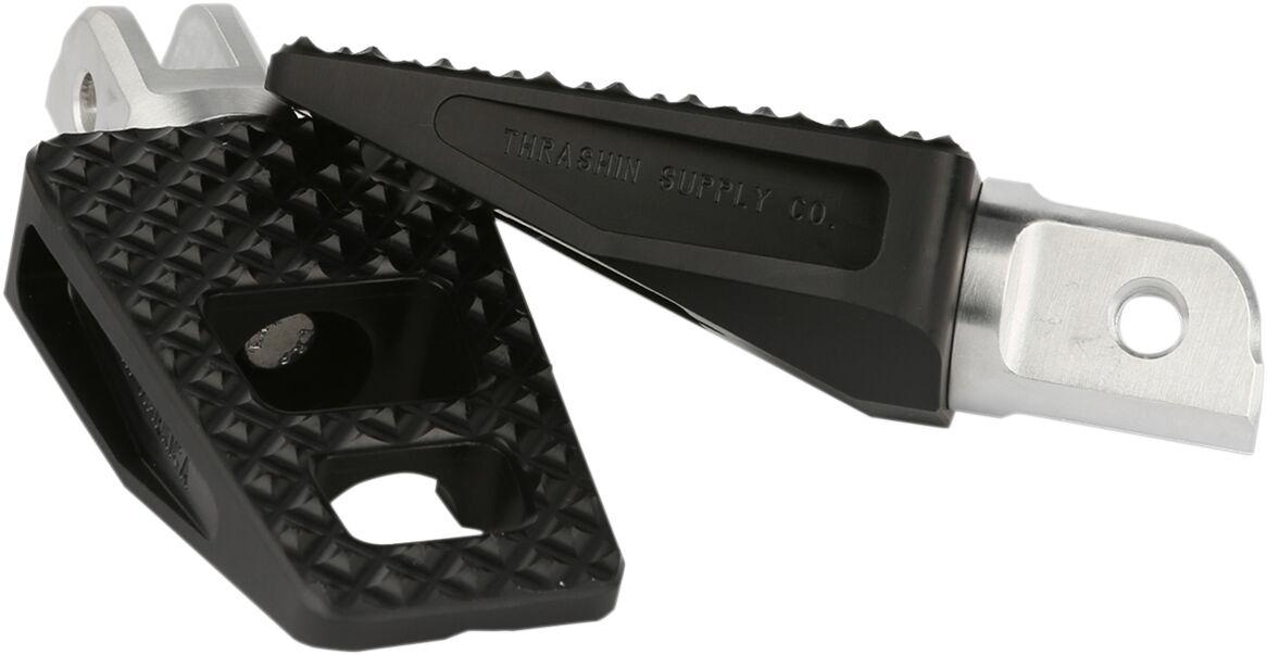 Thrashin Supply Co Black Tsc-2026-1 - P-54 Footpegs For Harley Davidson Flde 1750 2018-2020 Front