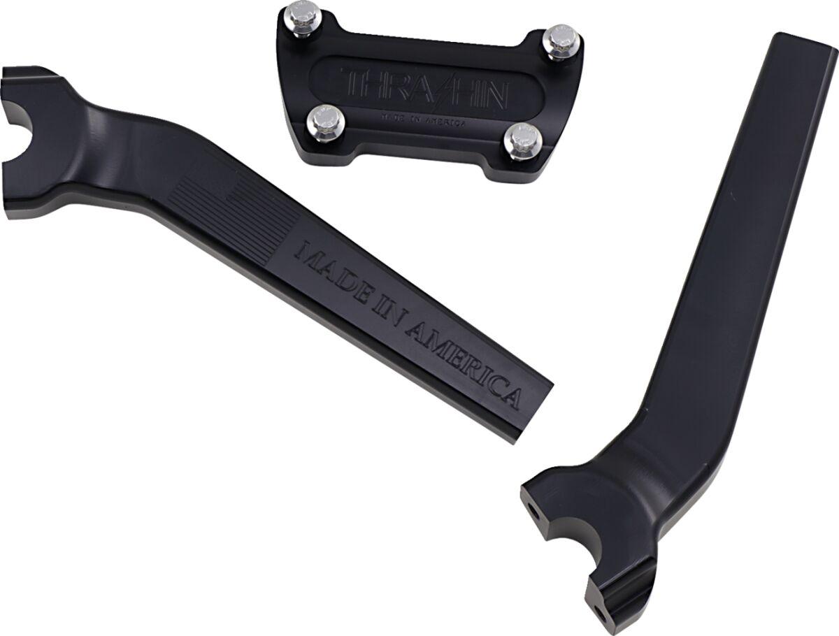Thrashin Supply Co Black Tsc-9525-1 - Handlebar Riser 24 Cm (9-1/2")
