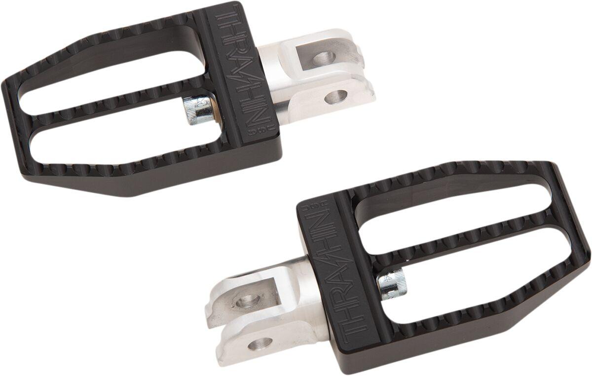 Thrashin Supply Co Anodized/Black Tsc-2019-1-Sf - Militant Footpegs For Harley Davidson Flde 1750 2018-2020 Front