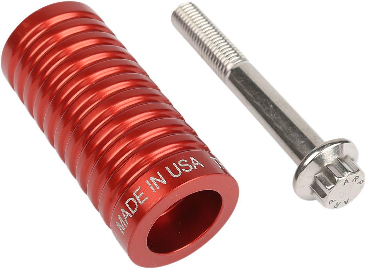 TSC-2100-2 - Thrashin Supply Co TSC Shifter Peg For Harley Davidson E 1000 1936-1952 - Red