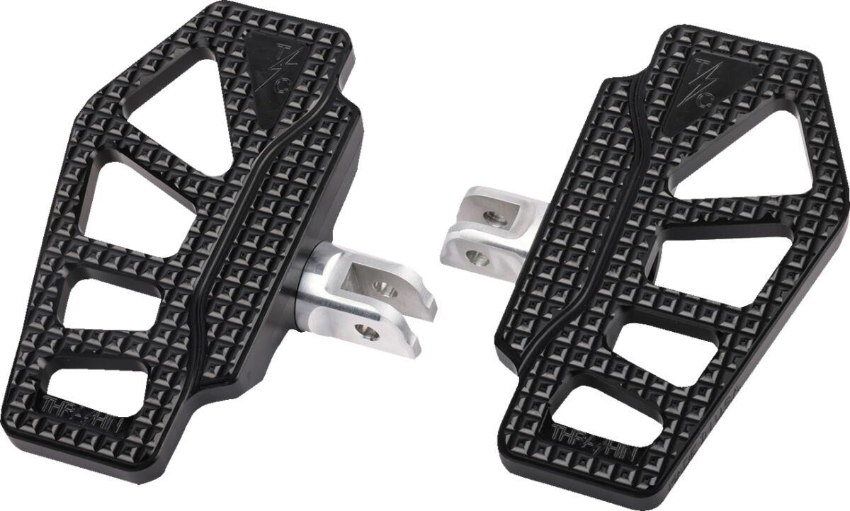 Thrashin Supply Co Anodized/Black Tsc-2217-1-Sf - Apex Mini Floorboards For Harley Davidson Flde 1750 2018-2020