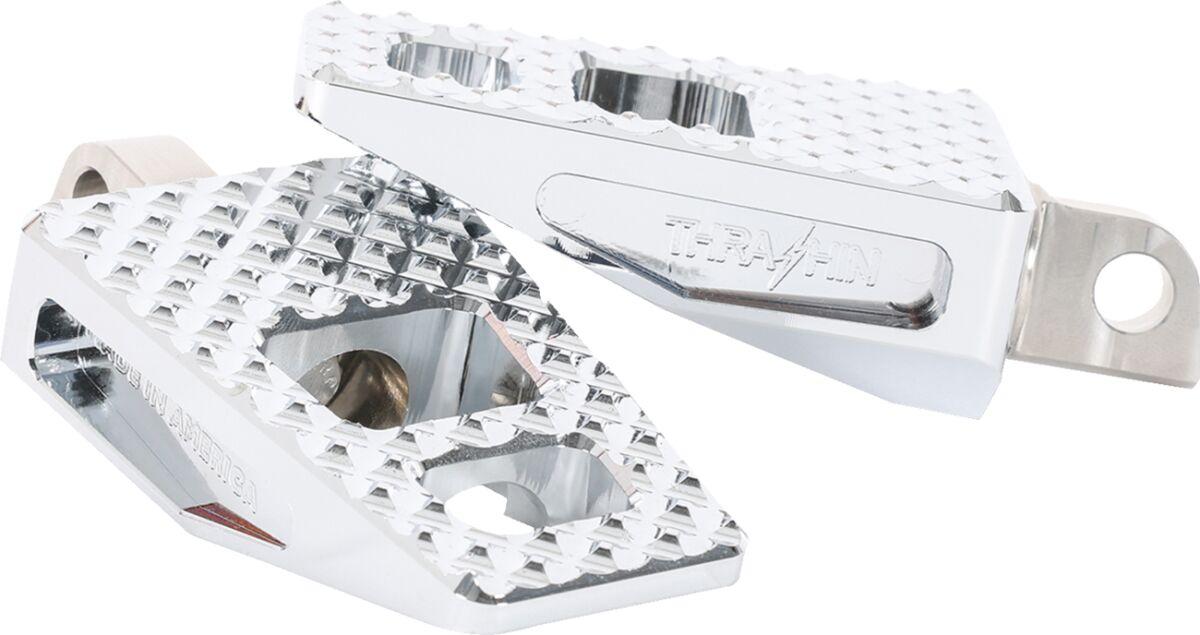 Thrashin Supply Co Chrome Tsc-2020-3-D - P-54 Pegs For Harley Davidson E 1000 1936-1952 64 Mm (2-1/2") Fits Front Or Rear