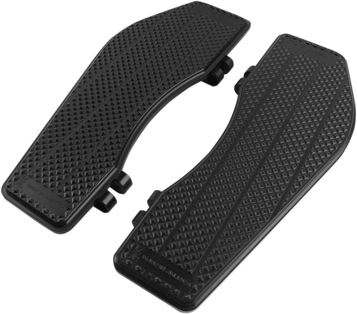 Thrashin Supply Co Black Tsc-2200-1 - Bagger Floorboards For Harley Davidson Fld 1690 2012-2013