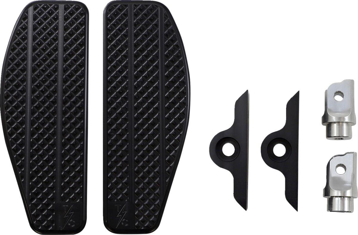 Thrashin Supply Co Men's Black Tsc-2030-1 - Mini Floorboards For Harley Davidson Flde 1750 2018-2020