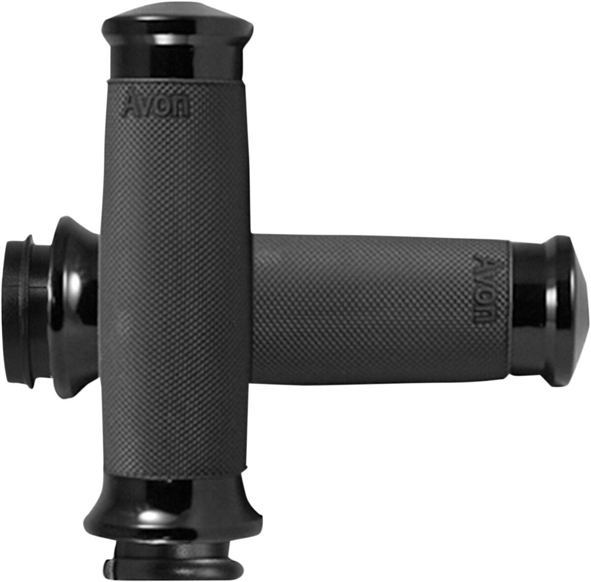 CC-86-ANO-FLY - Avon Grips Custom Contour Grips For Harley Davidson FLDE 1750 2018-2020 - Black