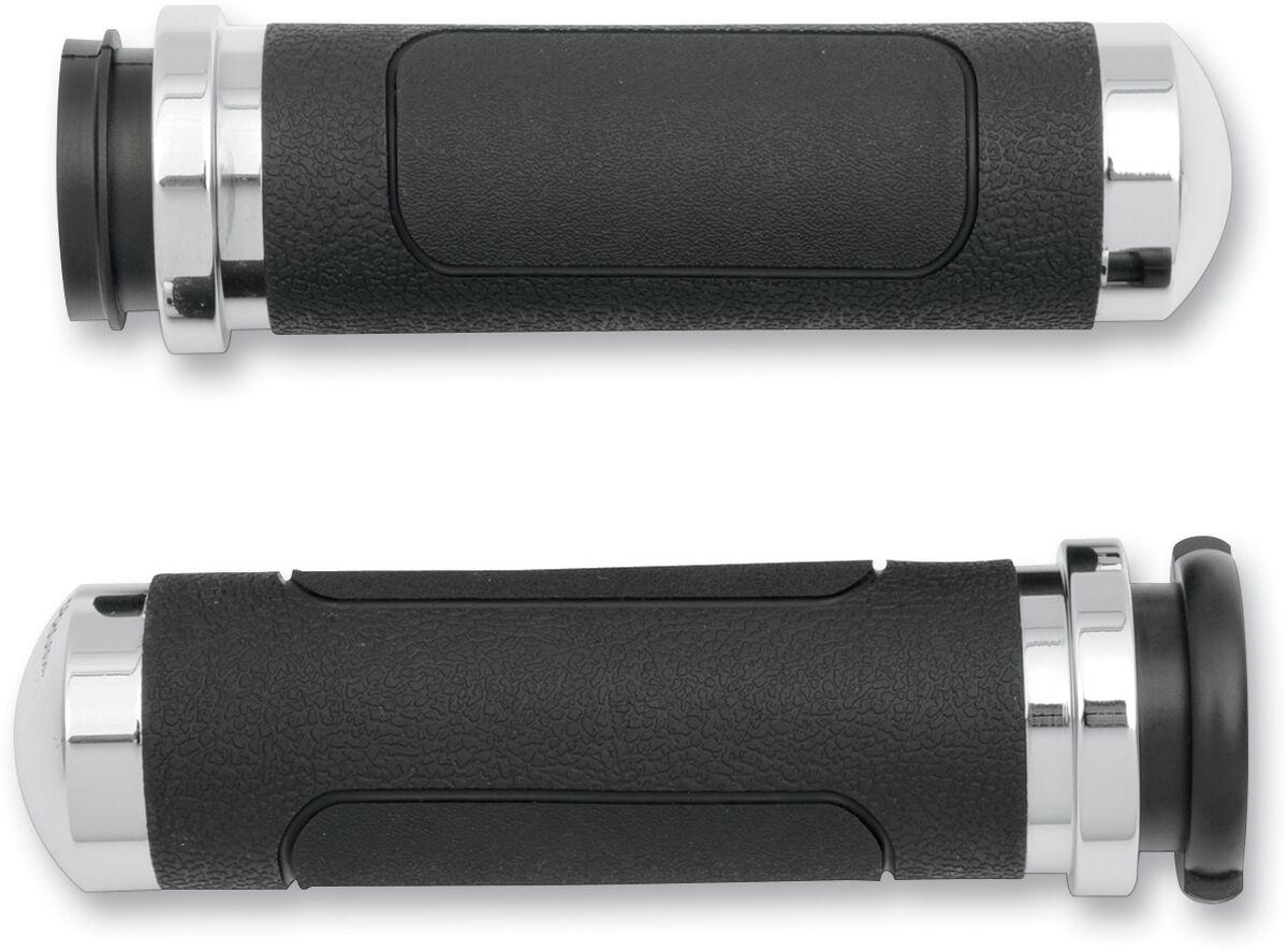 VT-62-CH-FLY - Avon Grips V-Cruiser Grips For Harley Davidson FLDE 1750 2018-2020 - Polished
