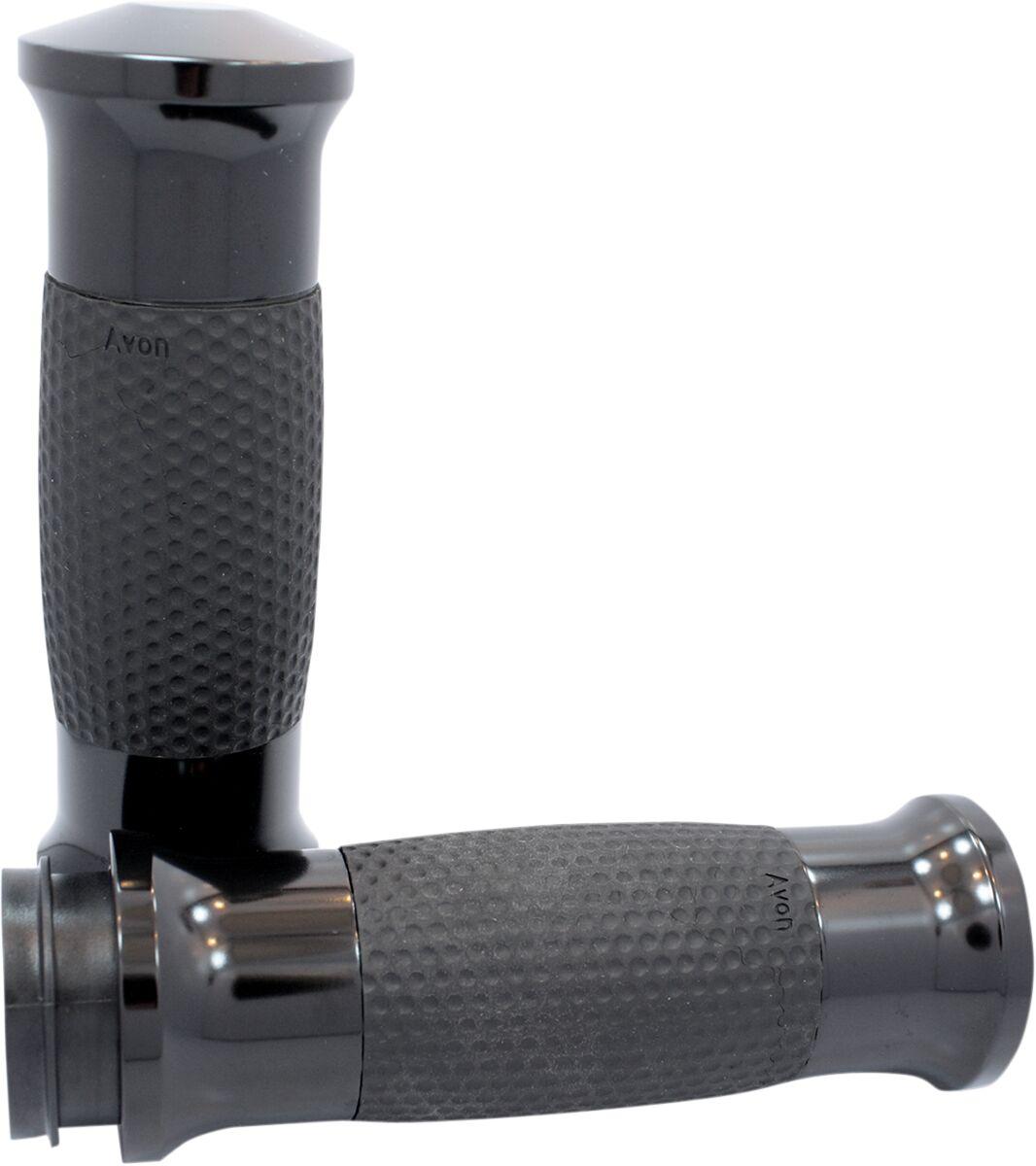 GEL-70-ANO-FLY - Avon Grips Air GEL Grips For Harley Davidson FLDE 1750 2018-2020 - Black
