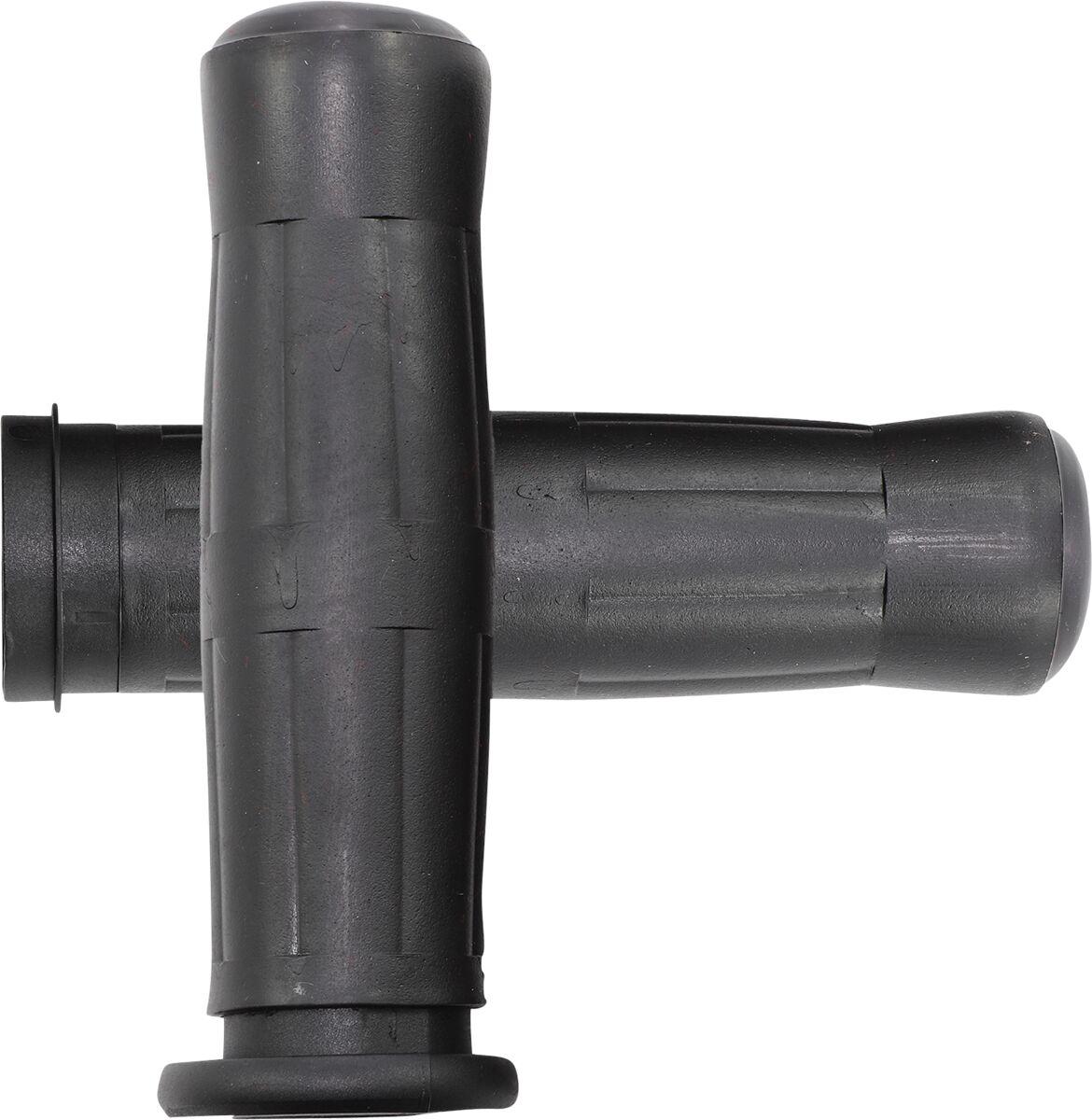 OLD-69-BLK-FLY - Avon Grips Old School Rubber Grips For Harley Davidson FLDE 1750 2018-2020 Closed End No Flange - Black