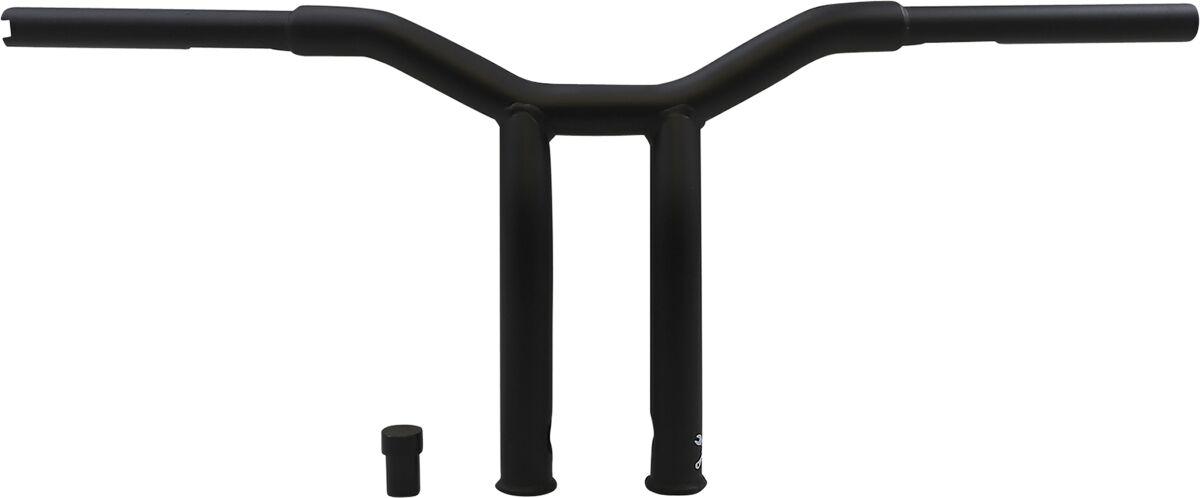 B12-6051SB - Burly Dominator Handlebar For Harley Davidson FLHRXS 1868 2024-2025 25.5 cm (10") - Matte Black
