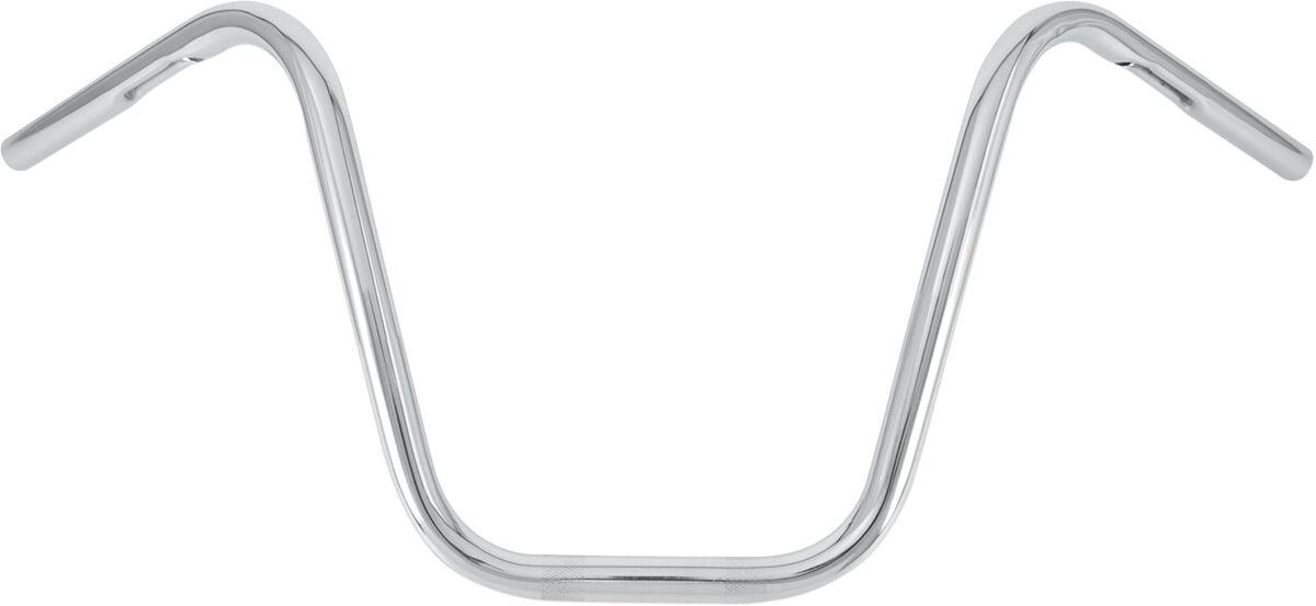 B28-349 - Burly 1" Narrow Bottom Ape Hanger Handlebar For Harley Davidson XL 1200 C 2016-2020 30.5 cm (12") - Chrome