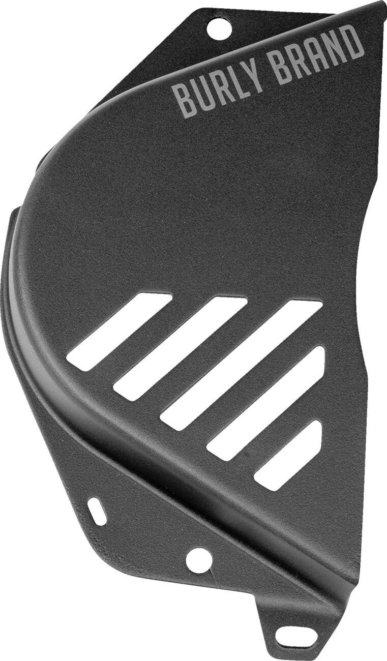 B10-3004B - Burly Slash Cut Sprocket Cover For Honda CMX 1100 Rebel 2021-2024 Front - Black