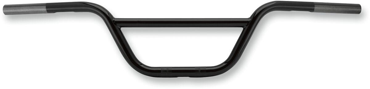 B12-6020B - Burly 1" Scrambler Handlebar For Harley Davidson XL 1200 C 2016-2020 15 cm (6") - Black