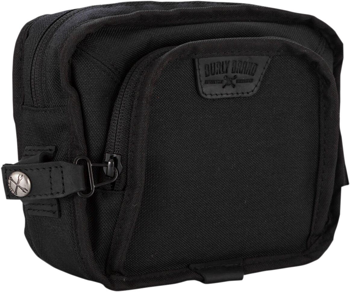 B15-1012B - Burly Universal Handlebar Bag - Black
