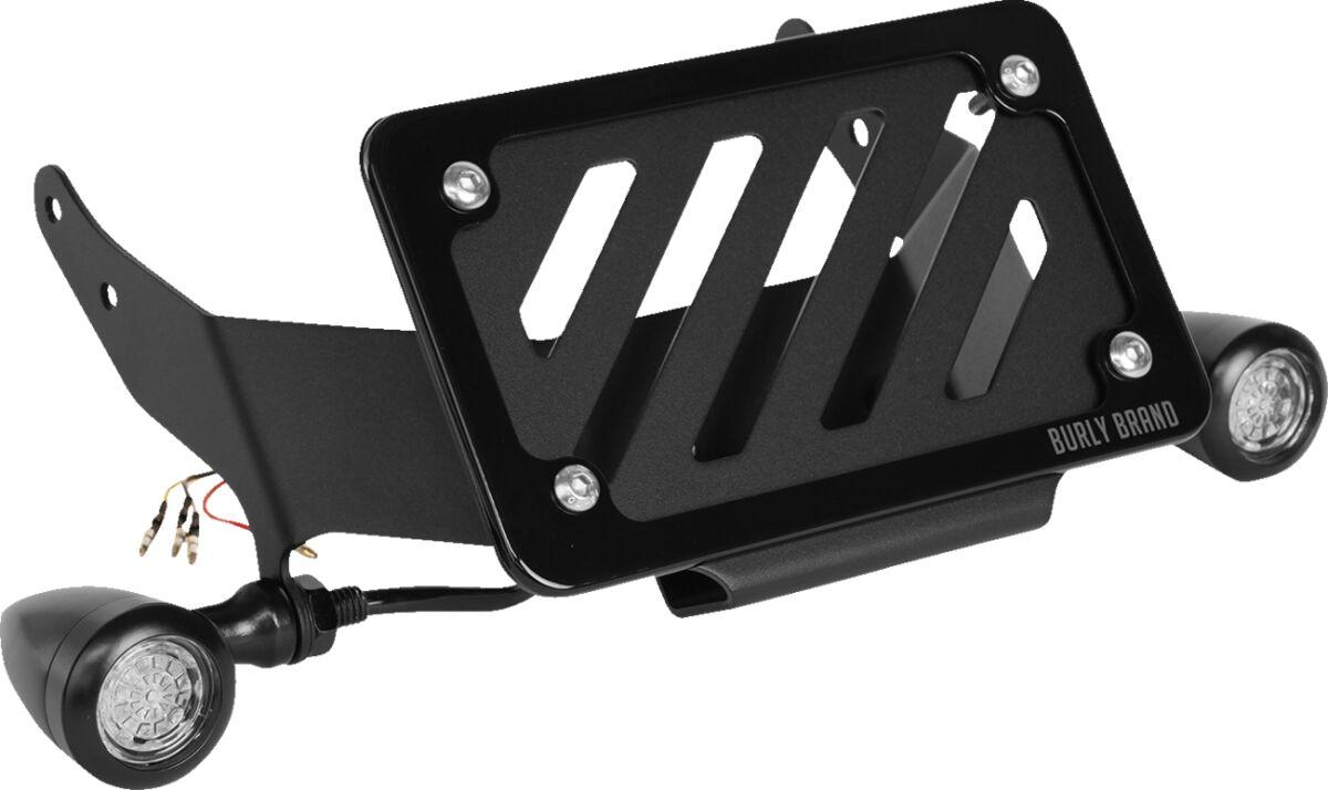 B13-3000TFB - Burly License Plate Kit For Honda CMX 1100 Rebel 2021-2024