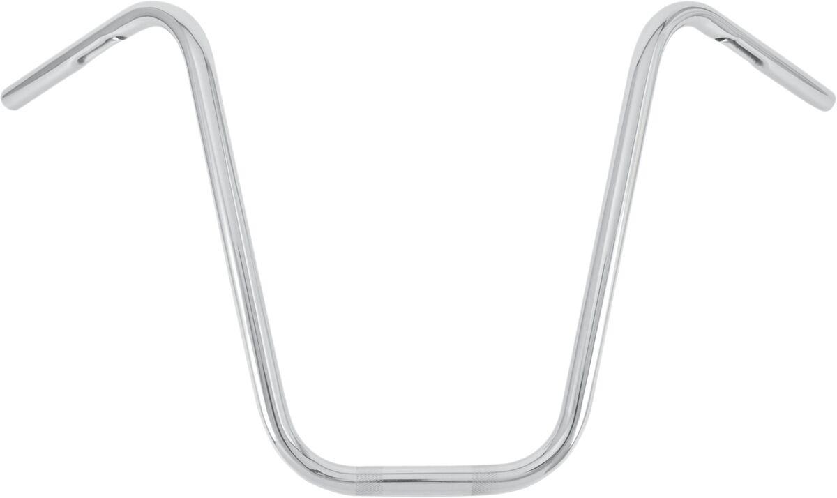 B28-340 - Burly 1" Narrow Bottom Ape Hanger Handlebar For Harley Davidson XL 1200 C 2007-2020 40.5 cm (16") - Chrome