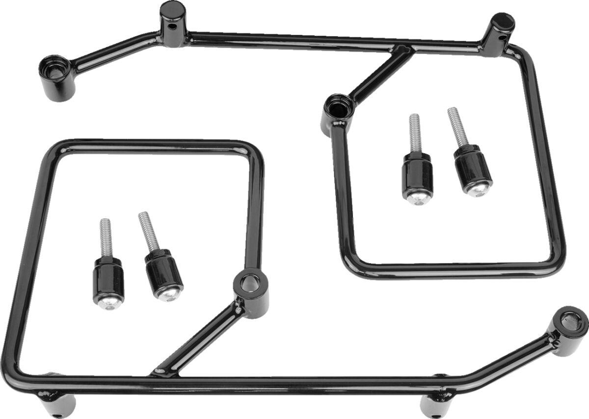 B15-1070B - Burly Voyager Saddlebag Mount Kit For Honda CMX 1100 Rebel 2021-2024 - Black