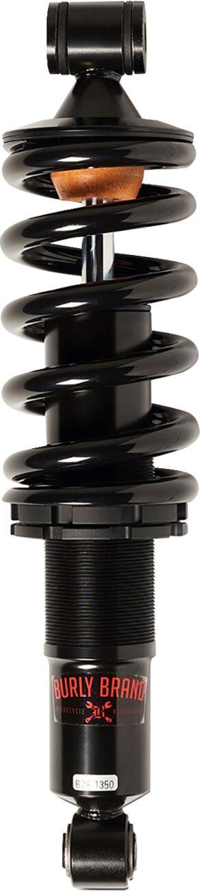B28-1350B - Burly M8 Softail Stiletto Shocks For Harley Davidson FLDE 1750 2018-2020 Rear 343.00 mm (13.50") - Black